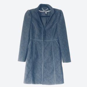 White | Black XS Black Coat